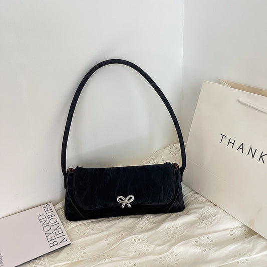 Women's Simple Fashion Shoulder Bag – Minimalist Underarm Purse – Casual Crossbody Handbag for Everyday Use