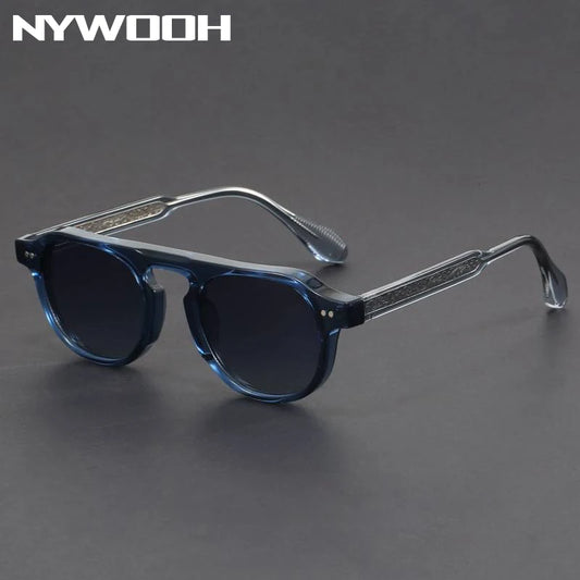 Personality Ellipse Sunglasses for Men & Women – Trendy UV400 Protection Glasses – Lightweight Retro Frame for Outdoor Travel, Driving & Fashion