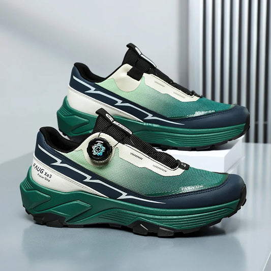 New Men's Running Shoes Lightweight Breathable Mesh Sneakers Summer Comfort Sports Shoes with Anti Slip Sole