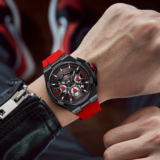 Casual Waterproof Watch for Men & Women Floating Hollow Design Quartz Watch Lightweight Minimalist Wristwatch Unique Fashion Watch for Daily Wear