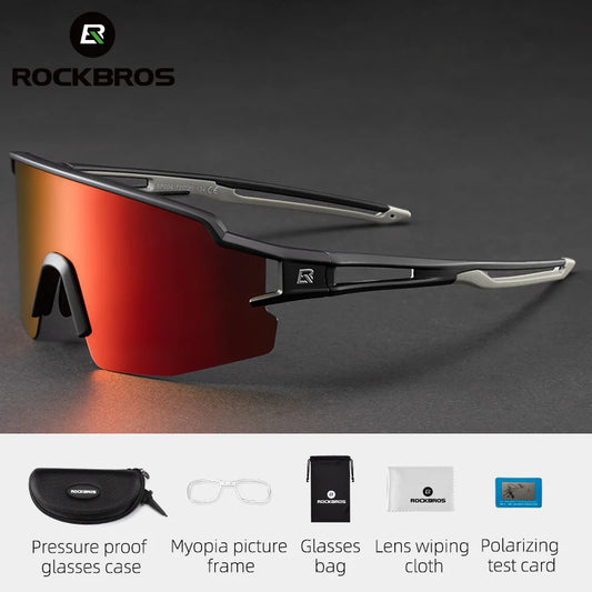 Photochromic Cycling Glasses – UV Protection Sports Sunglasses for MTB, Road Bike & Outdoor Activities