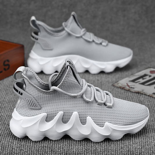 Men's Casual Lightweight Breathable Sock-Like Shoes All-Matching Comfort Sneakers for Everyday Wear